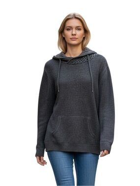 Retrofit Charcoal Women's Hoodie